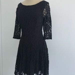 Black Lace Dress